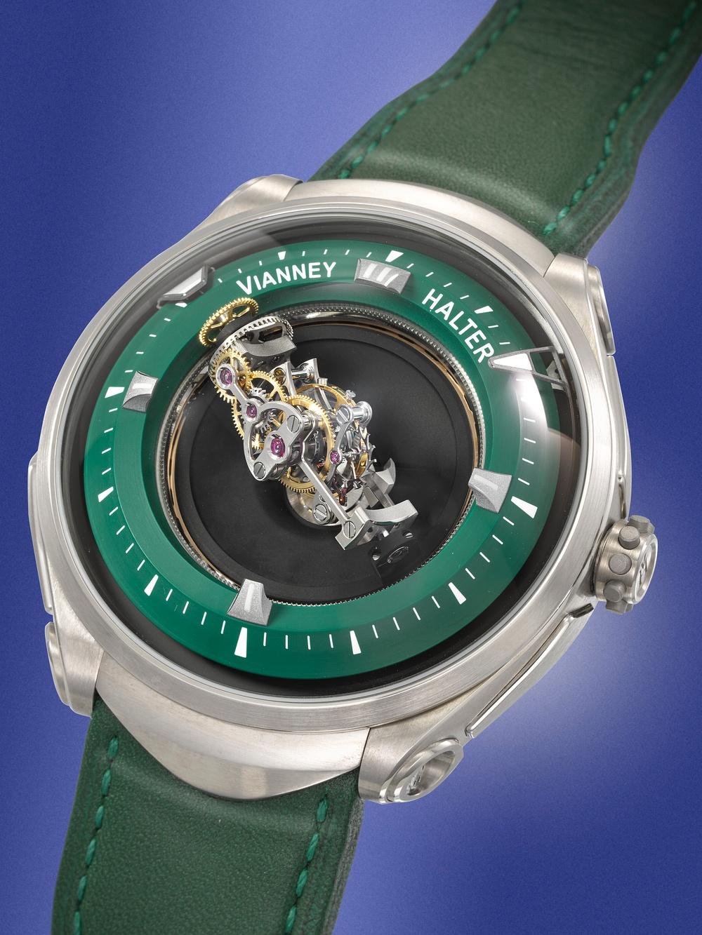 Vianney Halter, Deep Space Tourbillon ref. Dst.22, wristwatch in titanium from 2025