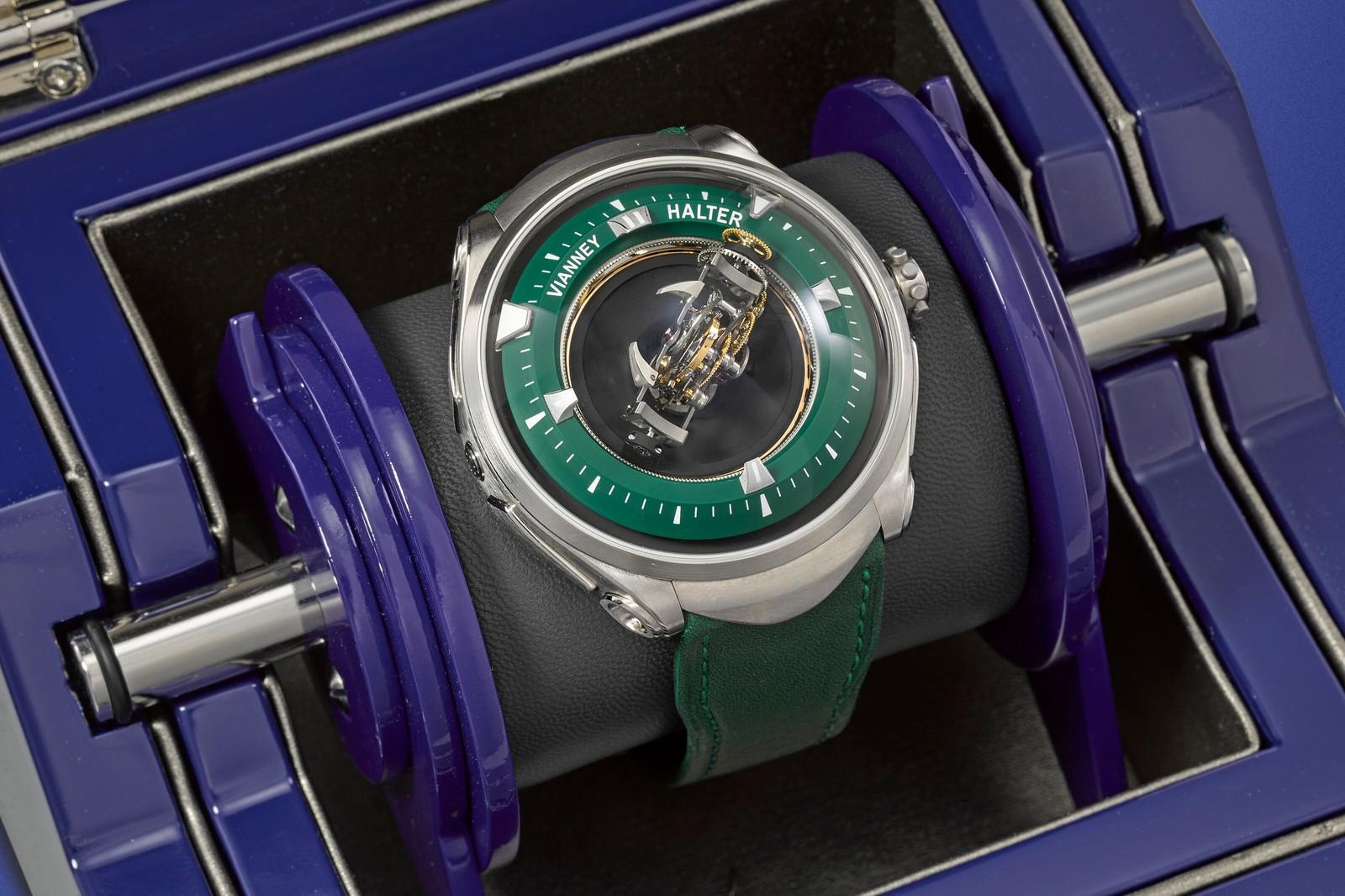 Vianney Halter, Deep Space Tourbillon ref. Dst.22, wristwatch in titanium from 2025