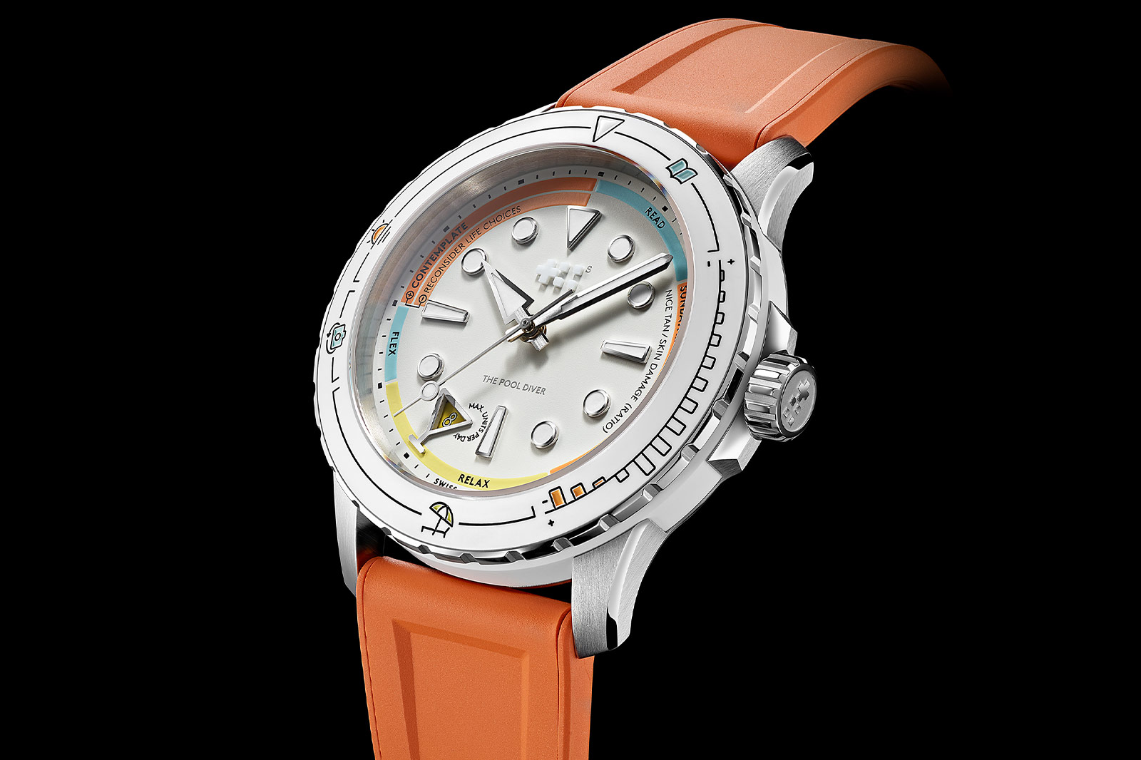 Christopher Ward C60 Pool Diver x seconde seconde