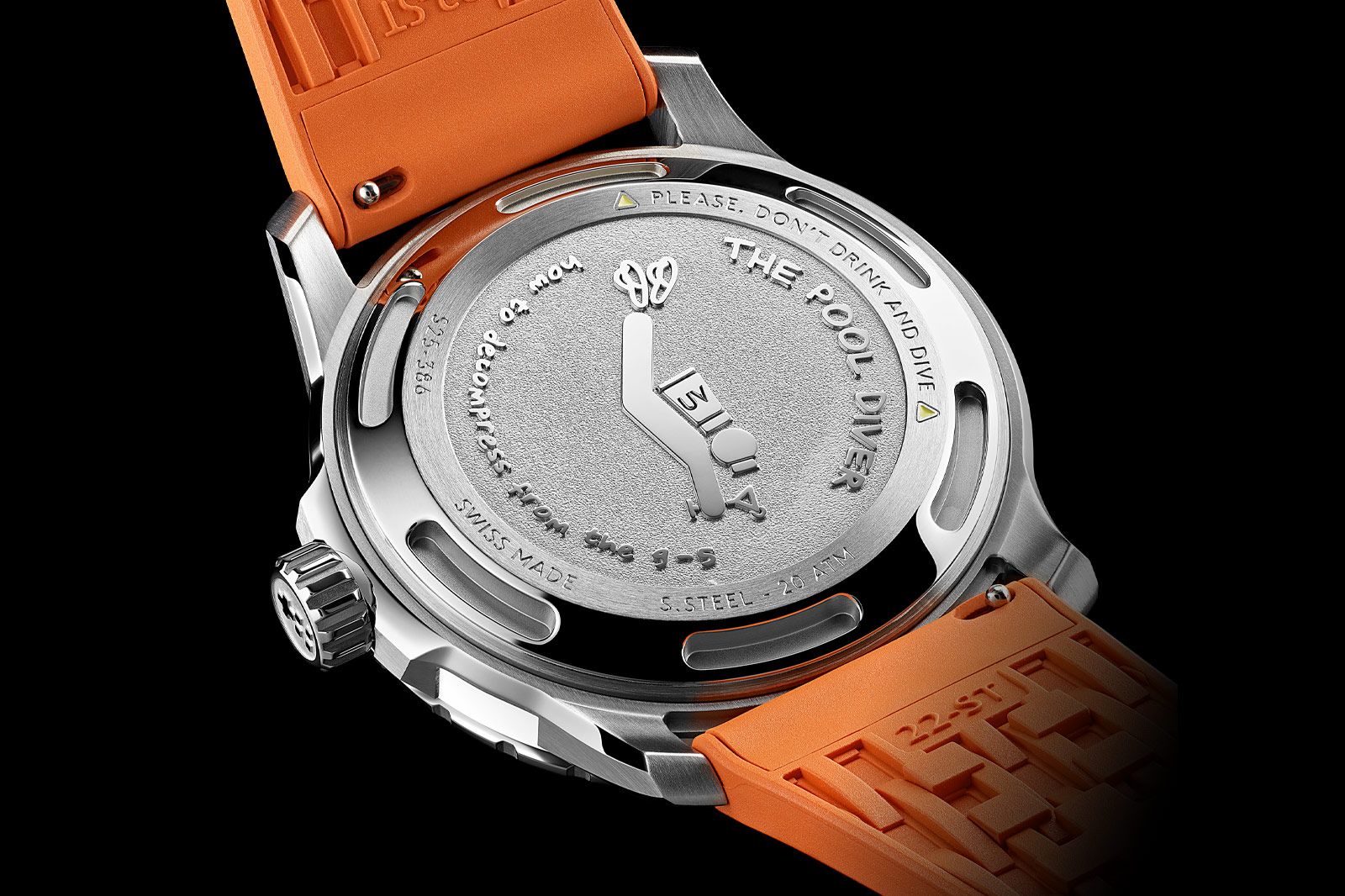 Christopher Ward C60 Pool Diver x seconde seconde