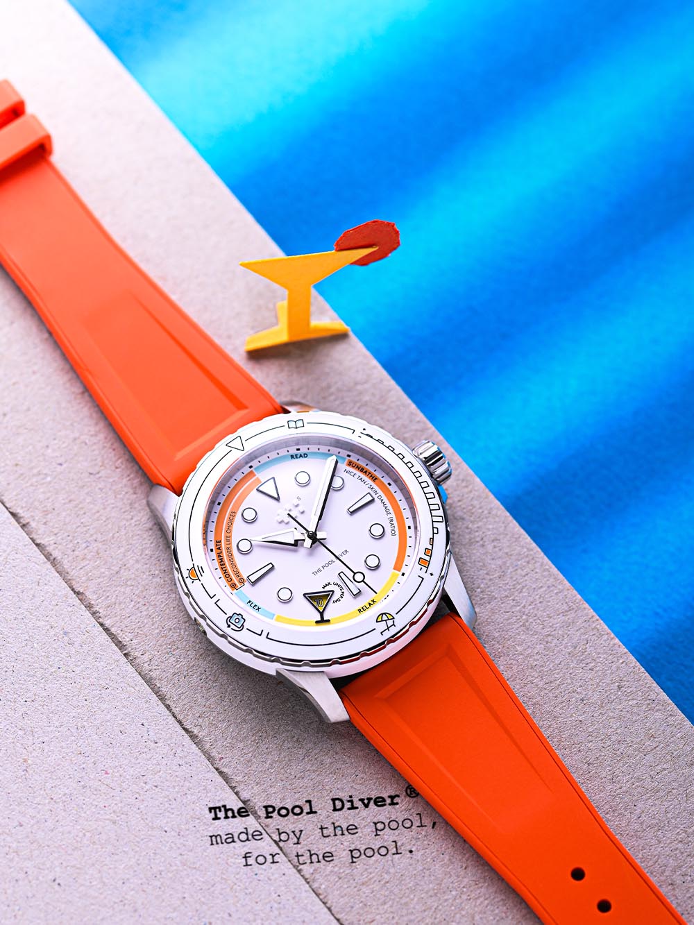 Christopher Ward C60 Pool Diver x seconde seconde