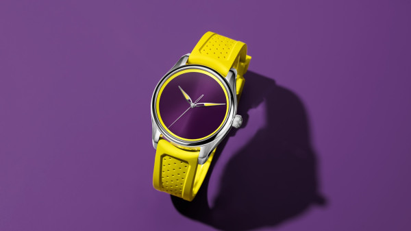 H. Moser & Cie. Pioneer Centre Seconds Sun Berry Explodes Into Summer Colour