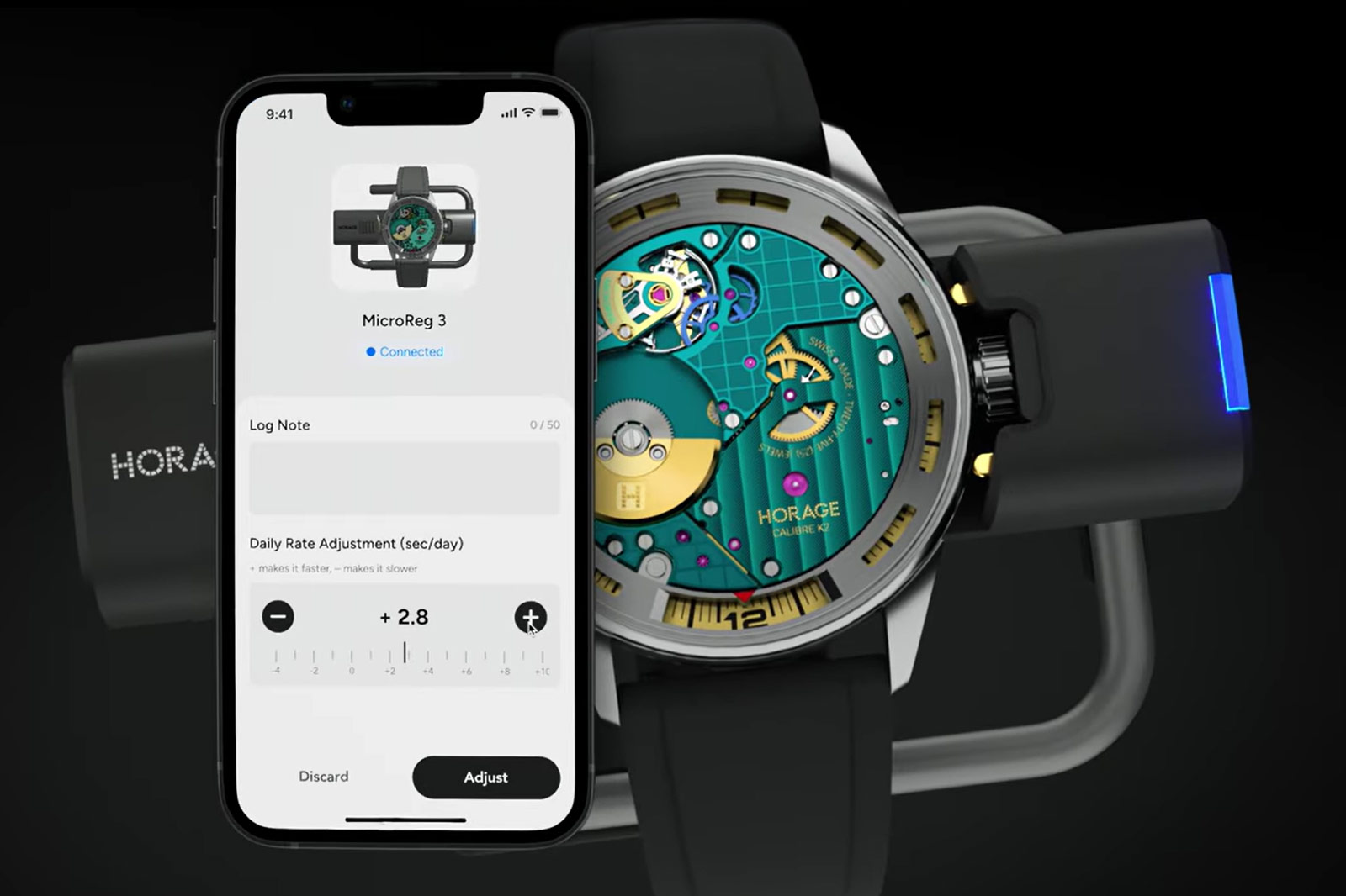 Horage Revolution 3 MicroReg App