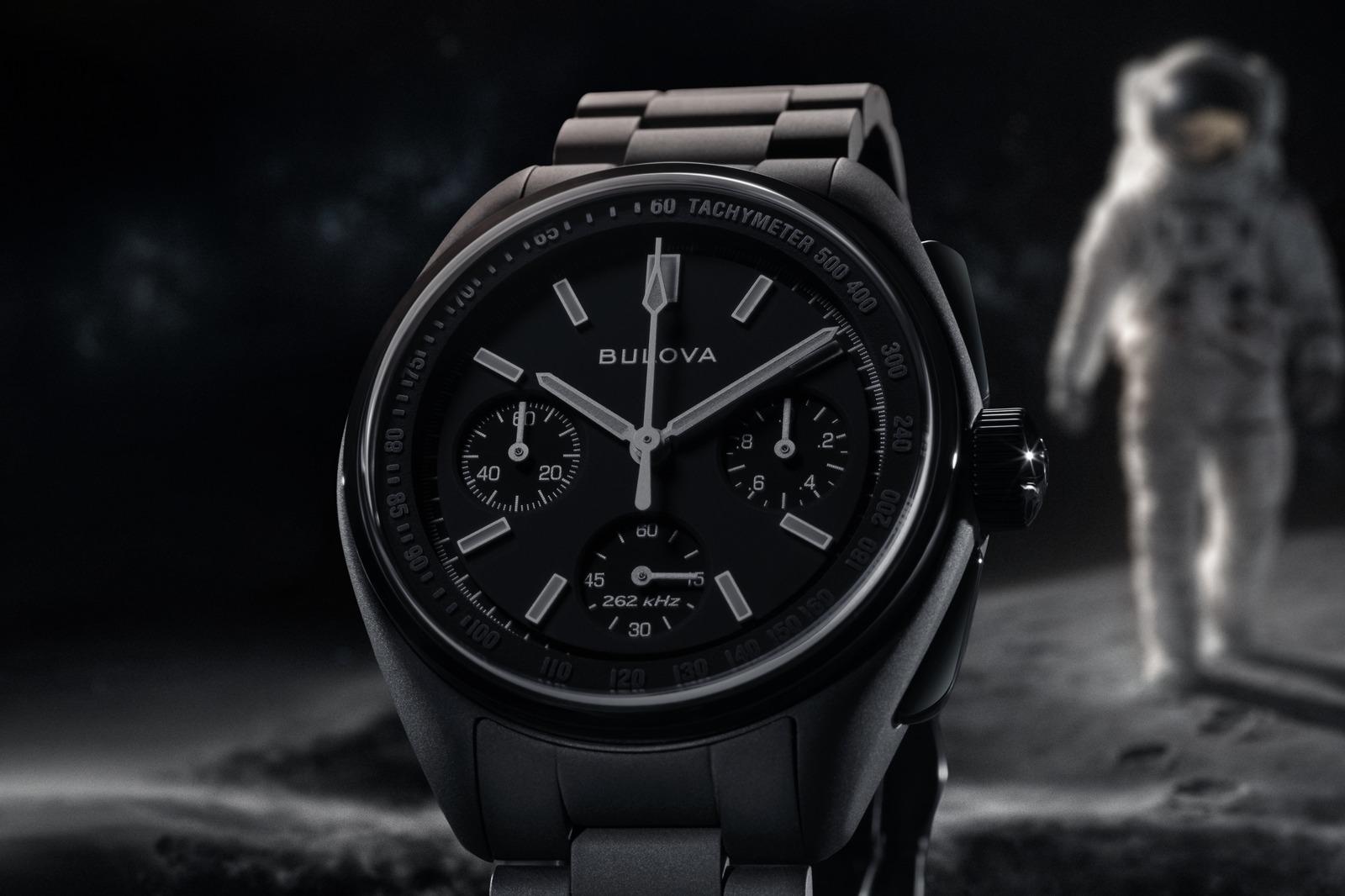 Bulova Lunar Pilot Black Hole