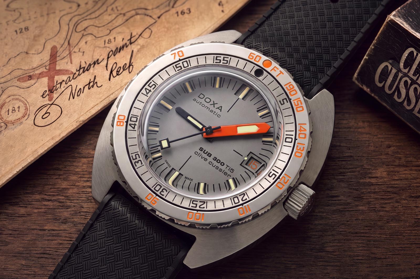 DOXA SUB 300 Ti5 Clive Cussler