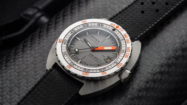Doxa Introduces SUB 300 Ti5 Clive Cussler Edition in Titanium with Layered Dial