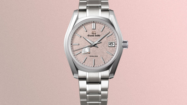 Grand Seiko Launch Spring Drive Peach Blossom 62GS SBGA529 US Boutique Exclusive