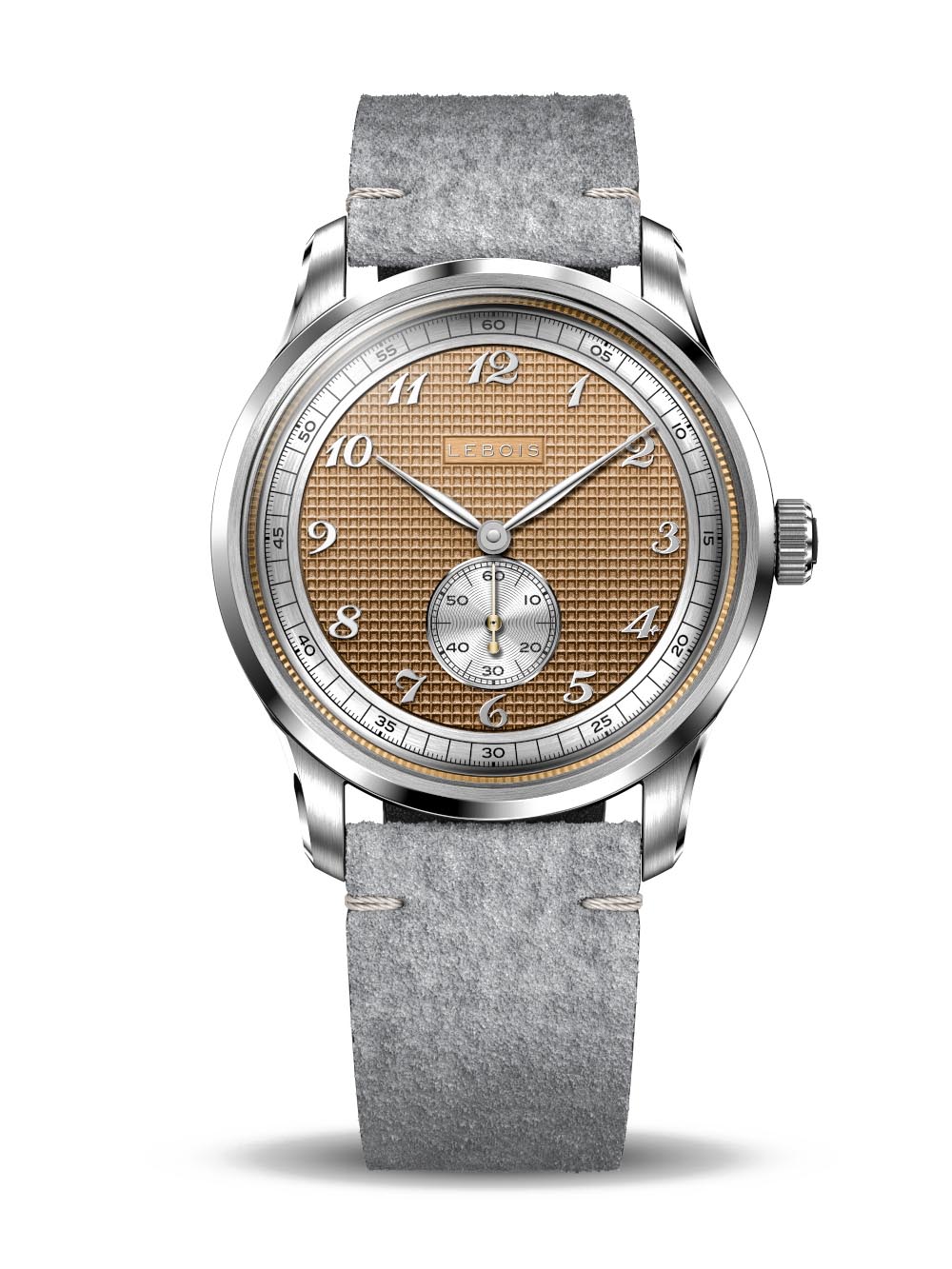 Lebois & Co Heritage Atelier Small Seconds Clous de Paris & Stroopwafel