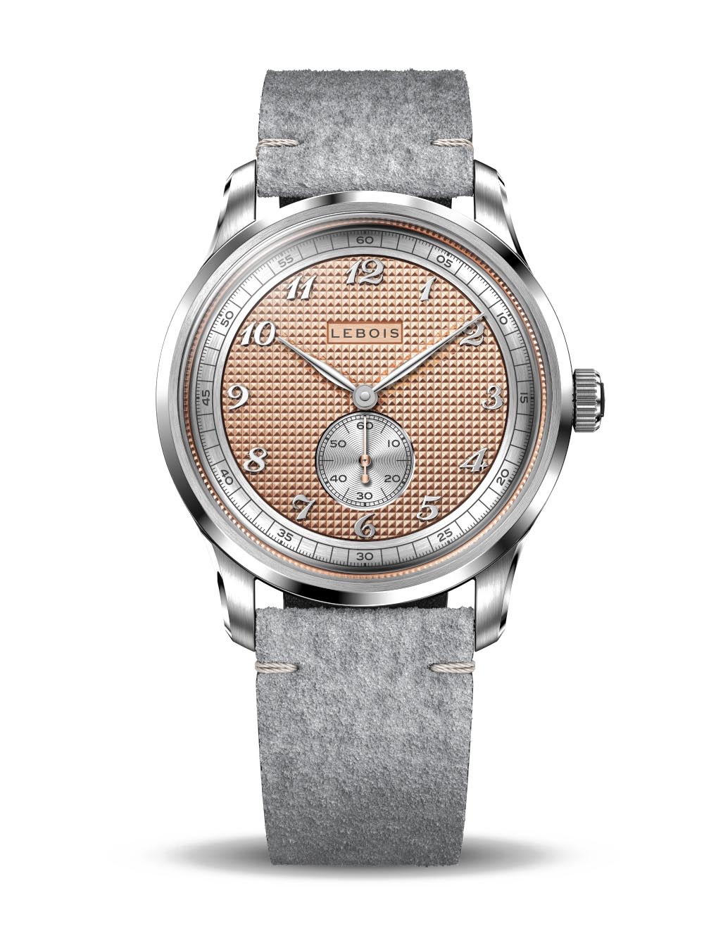 Lebois & Co Heritage Atelier Small Seconds Clous de Paris & Stroopwafel