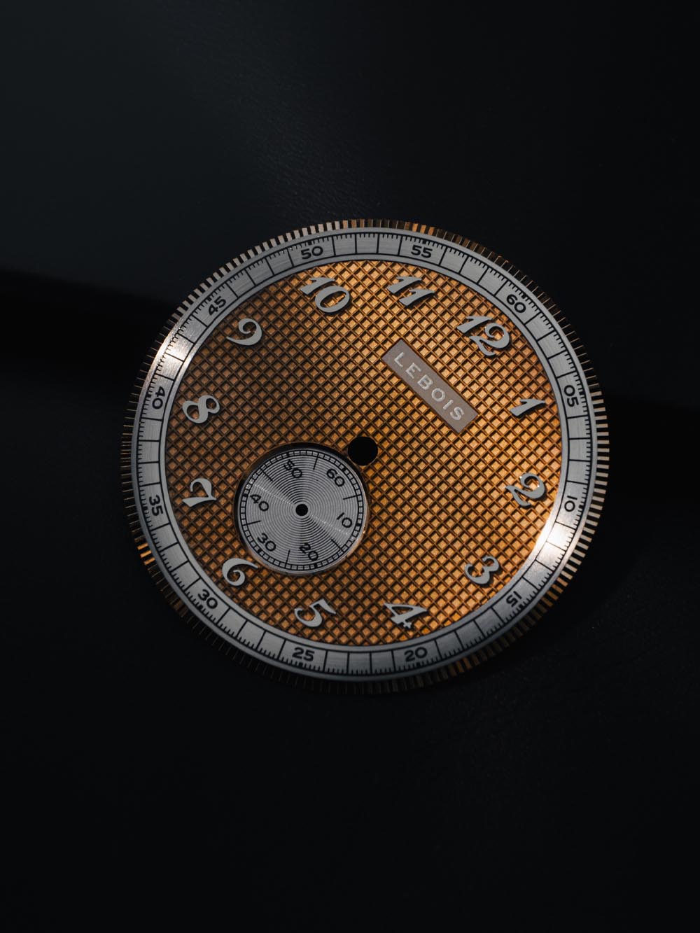 Lebois & Co Heritage Atelier Small Seconds Clous de Paris & Stroopwafel