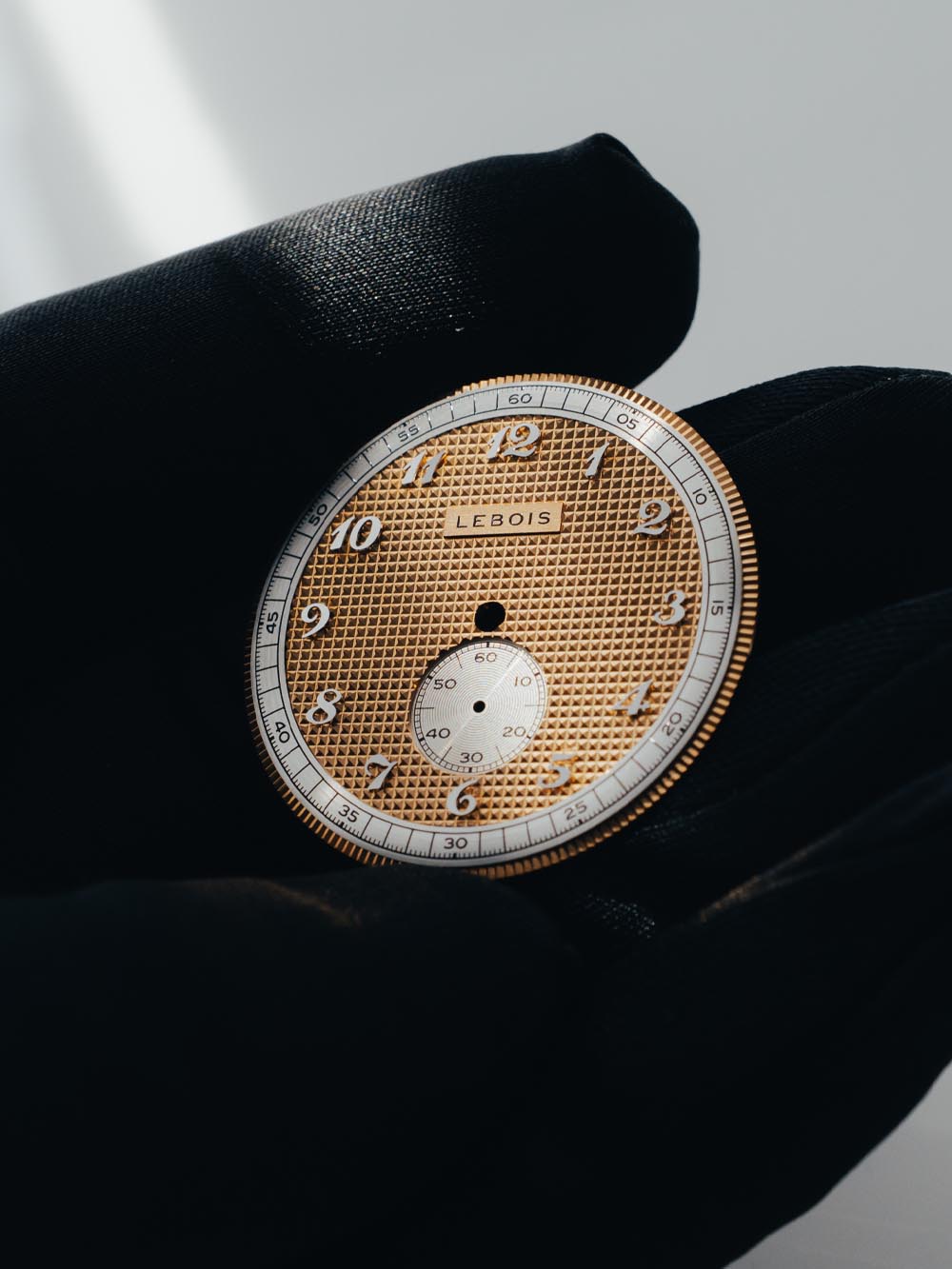 Lebois & Co Heritage Atelier Small Seconds Clous de Paris & Stroopwafel
