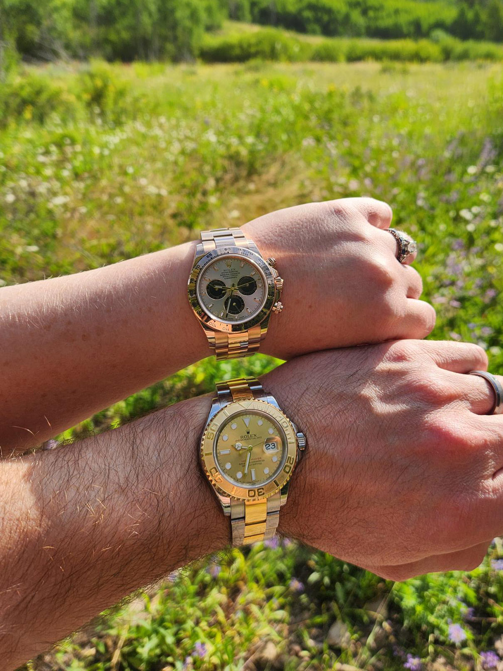 Rolex Daytona-Yacht-Master Two-Tone Pair