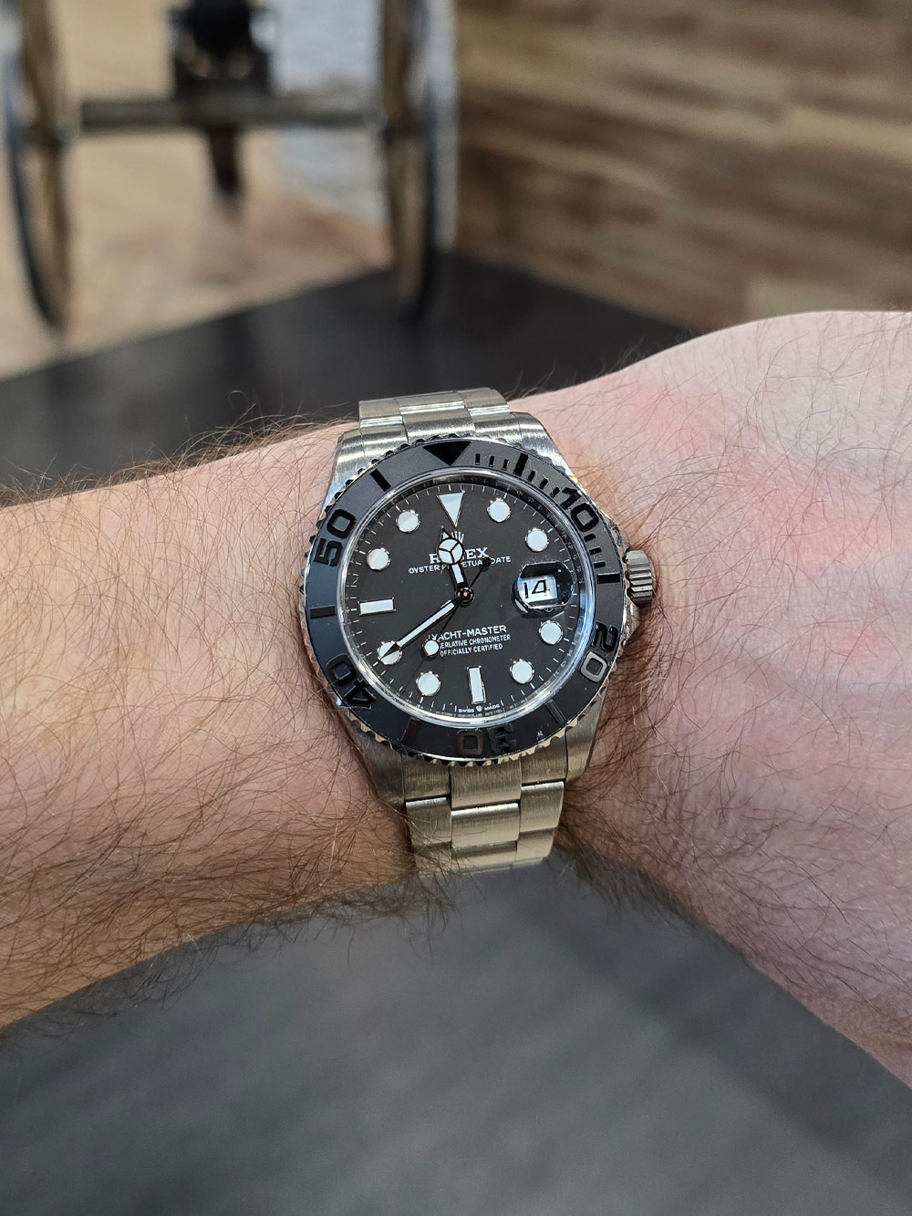 Rolex Submariner Black Dial Wrist