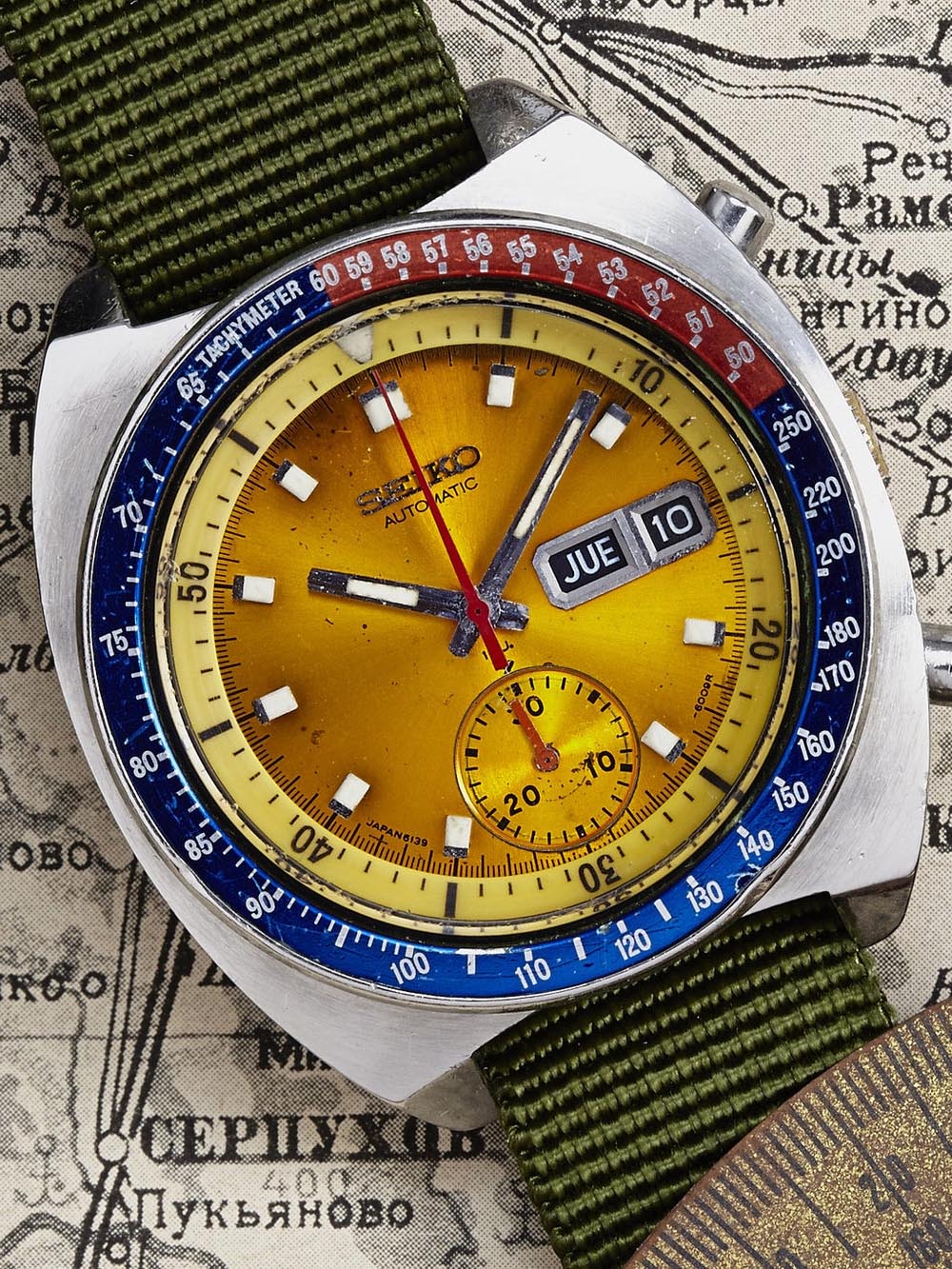 Seiko Pogue Chronograph 6139-6002