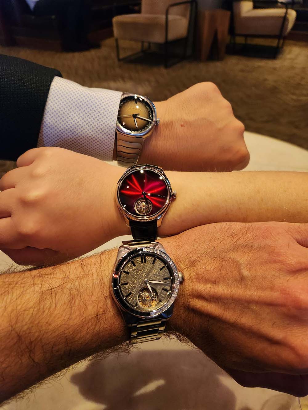 Watch Collection Three Wrist Shot