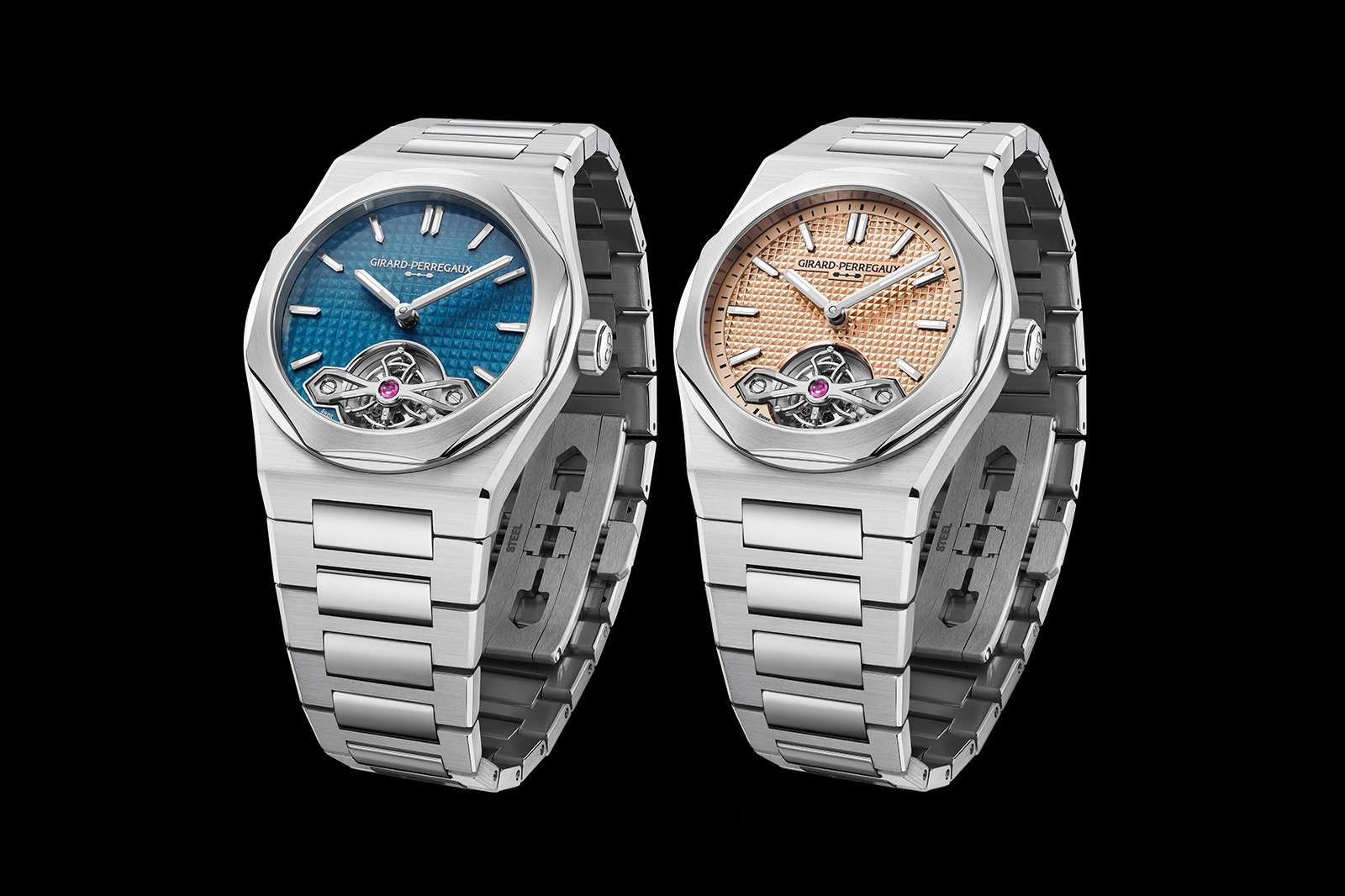 Girard-Perregaux Launch the Slim New Laureato Fifty Tourbillon