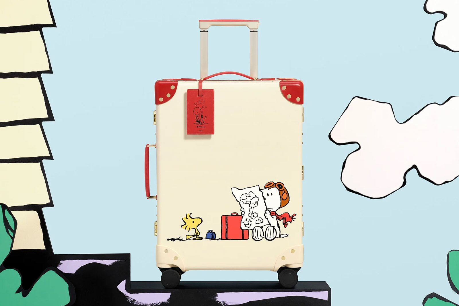 Globe-Trotter x Peanuts Carry-On