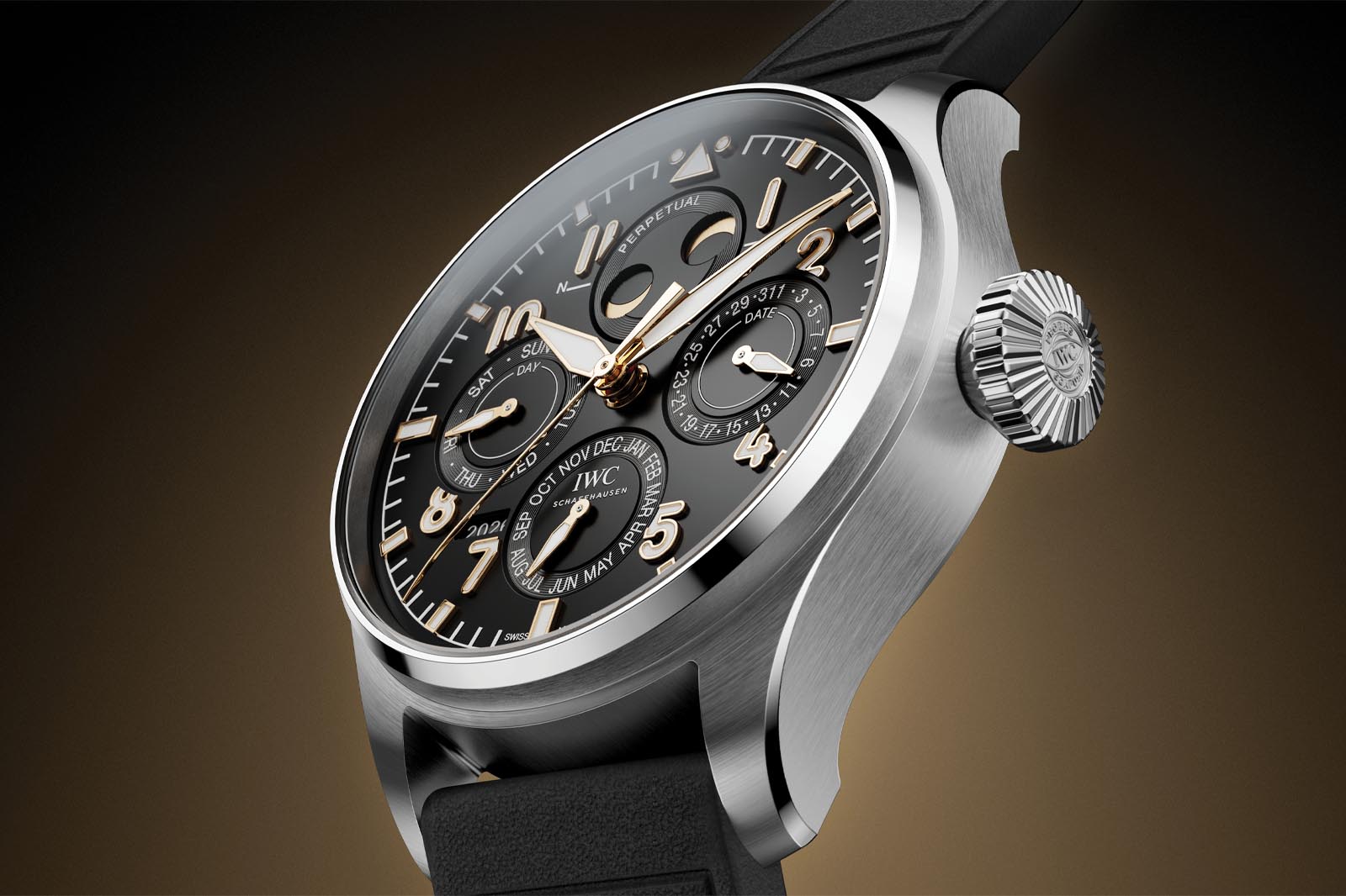 IWC Introduce Big Pilot’s Watch Perpetual Calendar ProSet 140 Years Mercedes-Benz