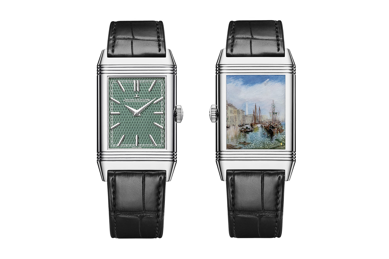 Jaeger-LeCoultre Reverso Tribute Enamel Turner Series Venice, from the Porch of Madonna della Salute Q39334W2