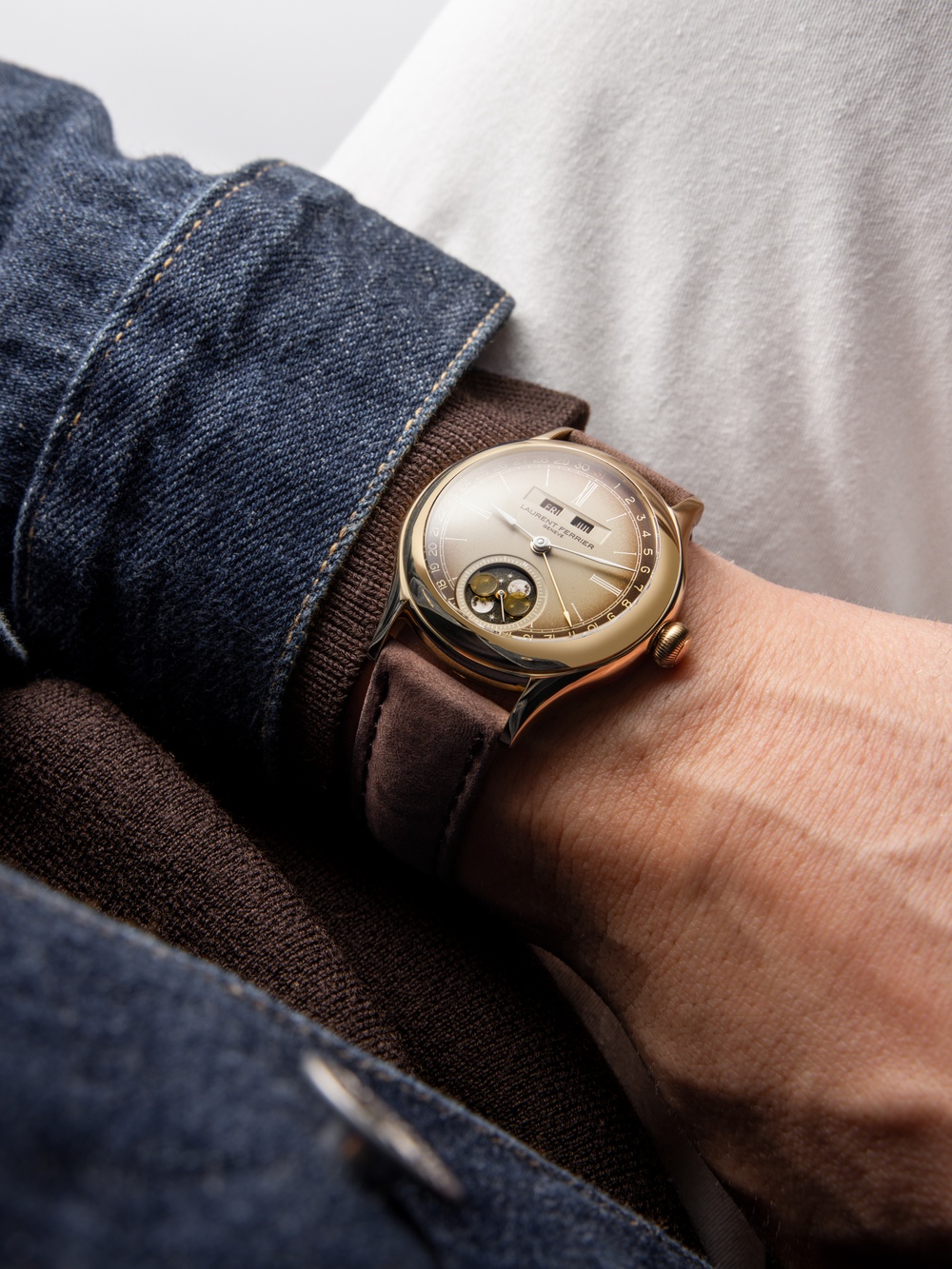 Laurent Ferrier Classic Moon Dusk 'Série Atelier 