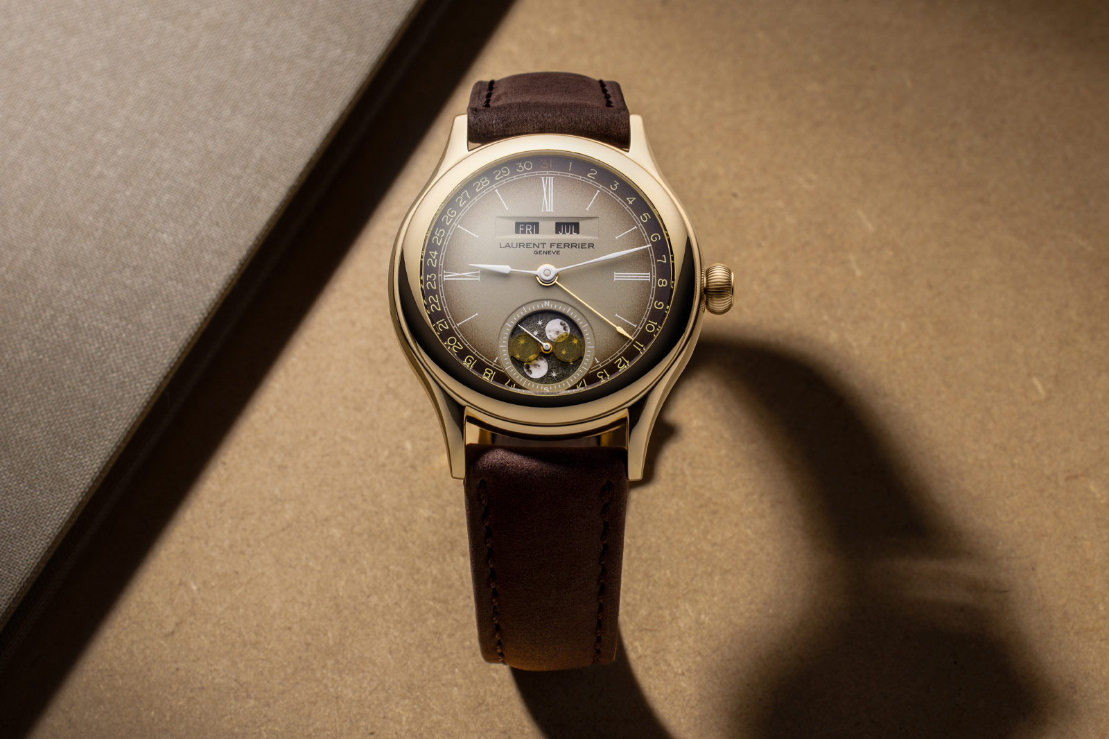Laurent Ferrier Introduce Série Atelier Classic Moon Dusk at Geneva Watch Days