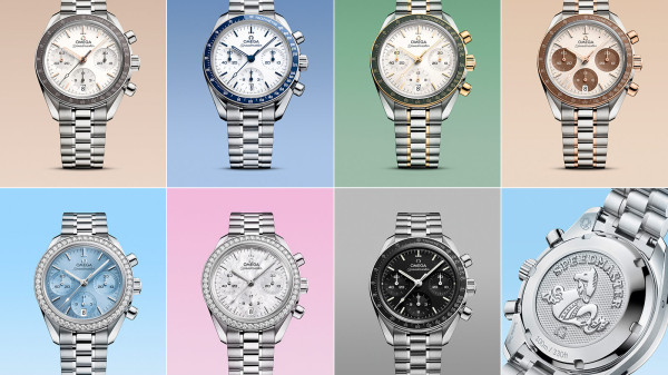 Omega Update Speedmaster 38 For 2026 with 7 New References