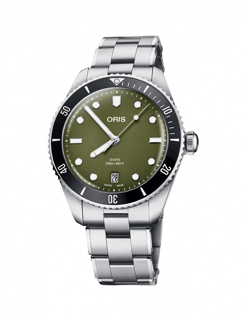 Oris Divers Date Olive