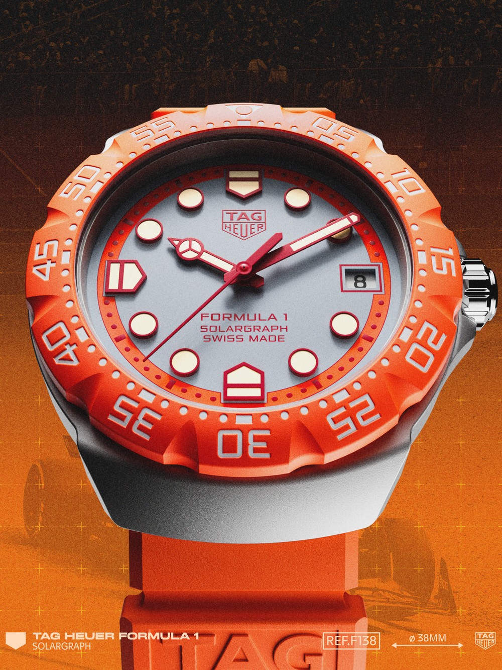 TAG Heuer Formula 1 Solargraph 38mm