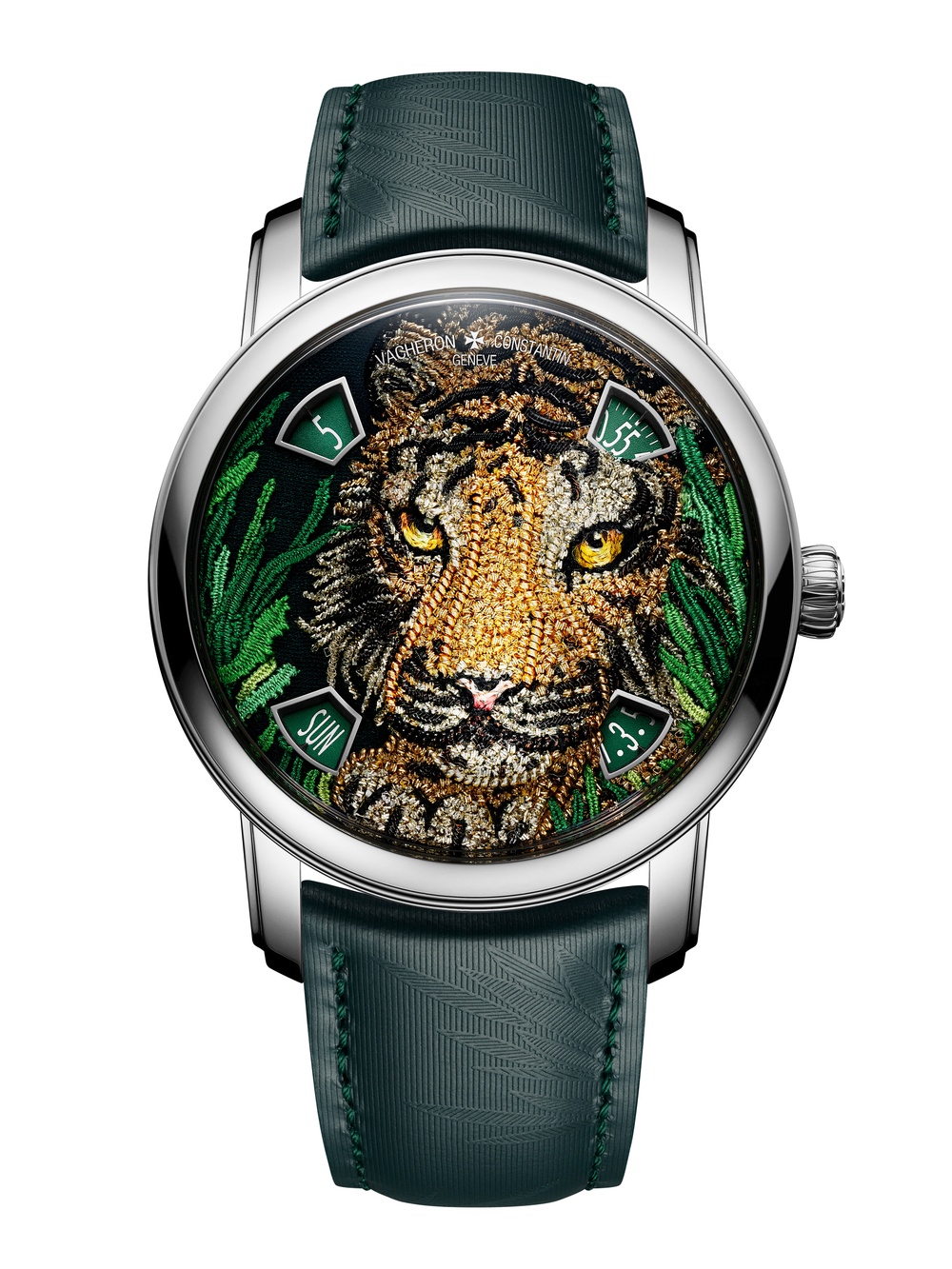Vacheron Constantin Métiers d’Art Tribute to the Animal Kingdom – Tiger Broidery