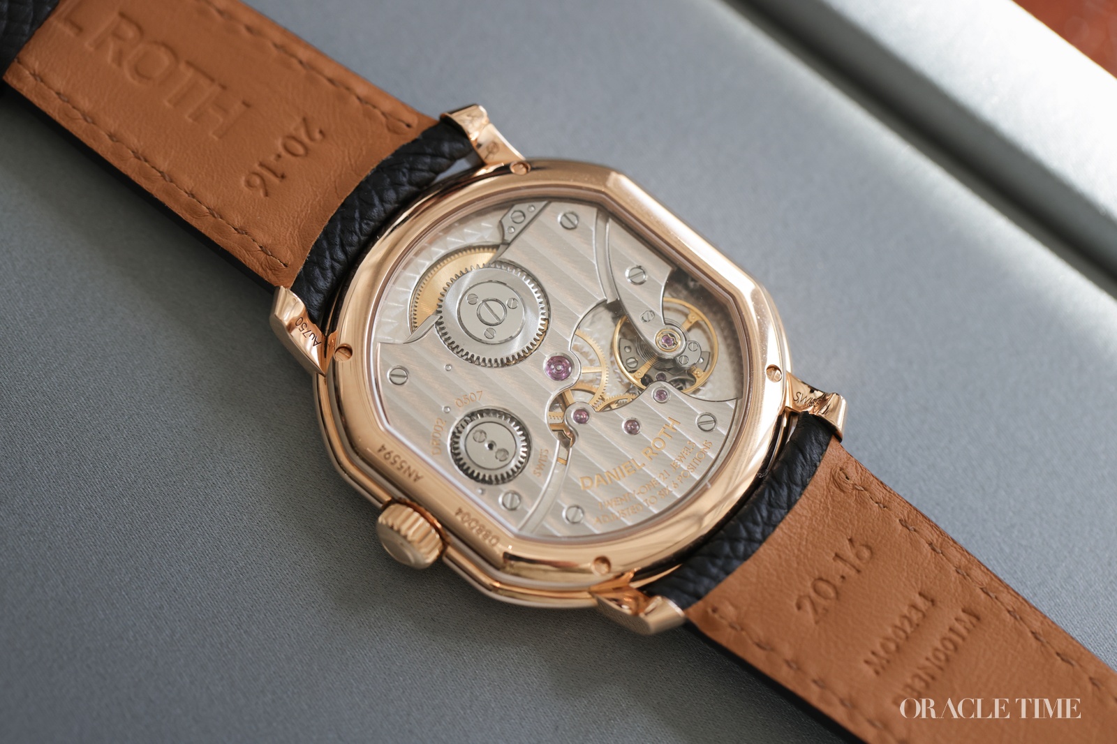 Daniel Roth Extra Plat Rose Gold Gilt