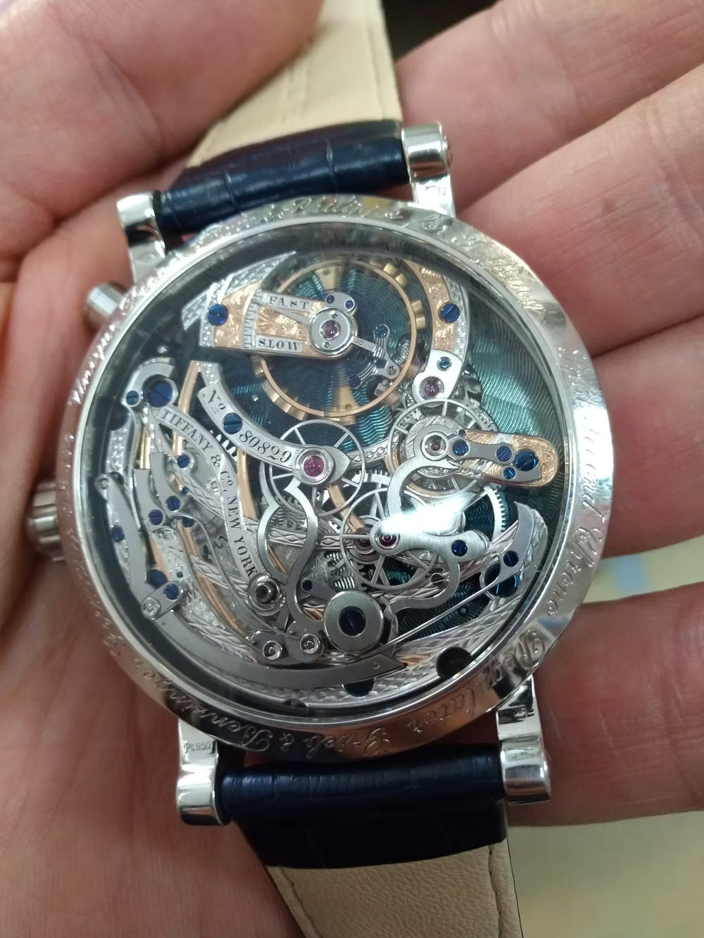 Grieb & Benzinger chronographe rattrapante 1889