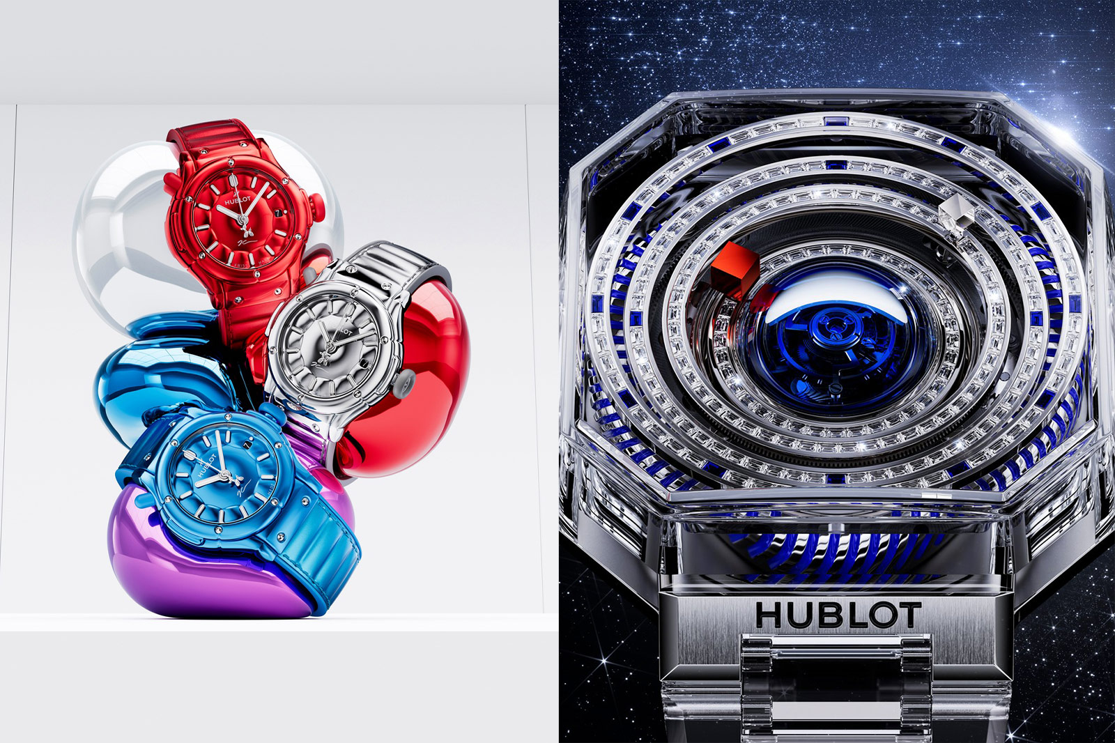Hublot x Jeff Koons Launch Classic Fusion Balloon Dog and MP-14 Origin