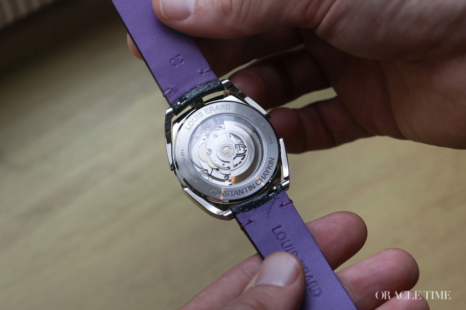 Louis Erard x Konstantin Chaykin Unfrogettable