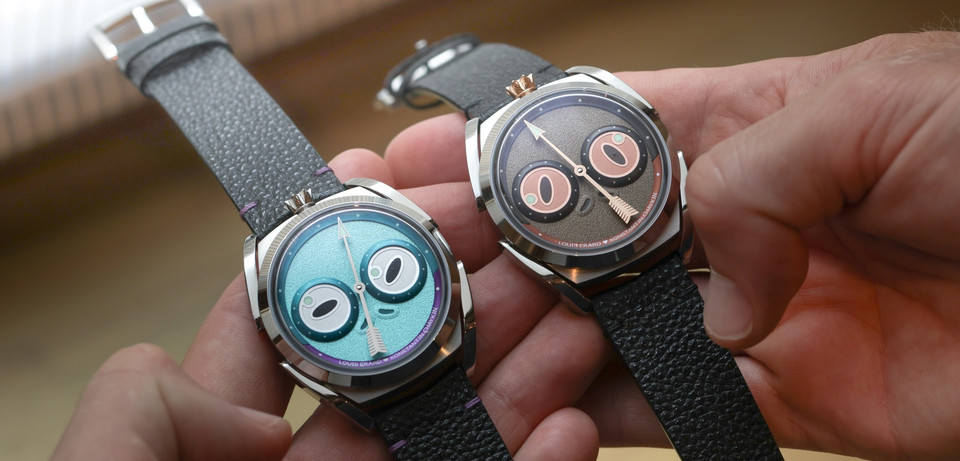 Louis Erard x Konstantin Chaykin Unfrogettable Returns in Turquoise & Brown