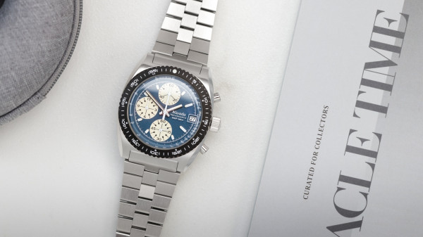 Nivada Grenchen x WatchGecko Autochron Teal Watch Review