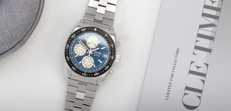 Nivada Grenchen x WatchGecko Autochron Teal Watch Review