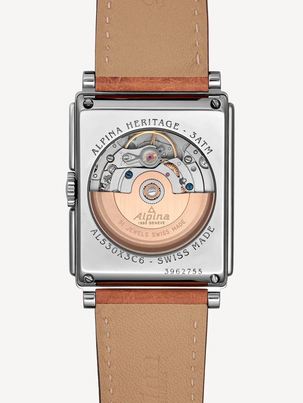 Alpina Heritage Carrée Mechanical 140 Years