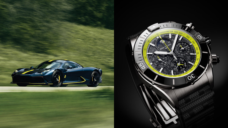 Breitling Super Chronomat B19 44 Perpetual Calendar Chronograph Aston Martin Valhalla