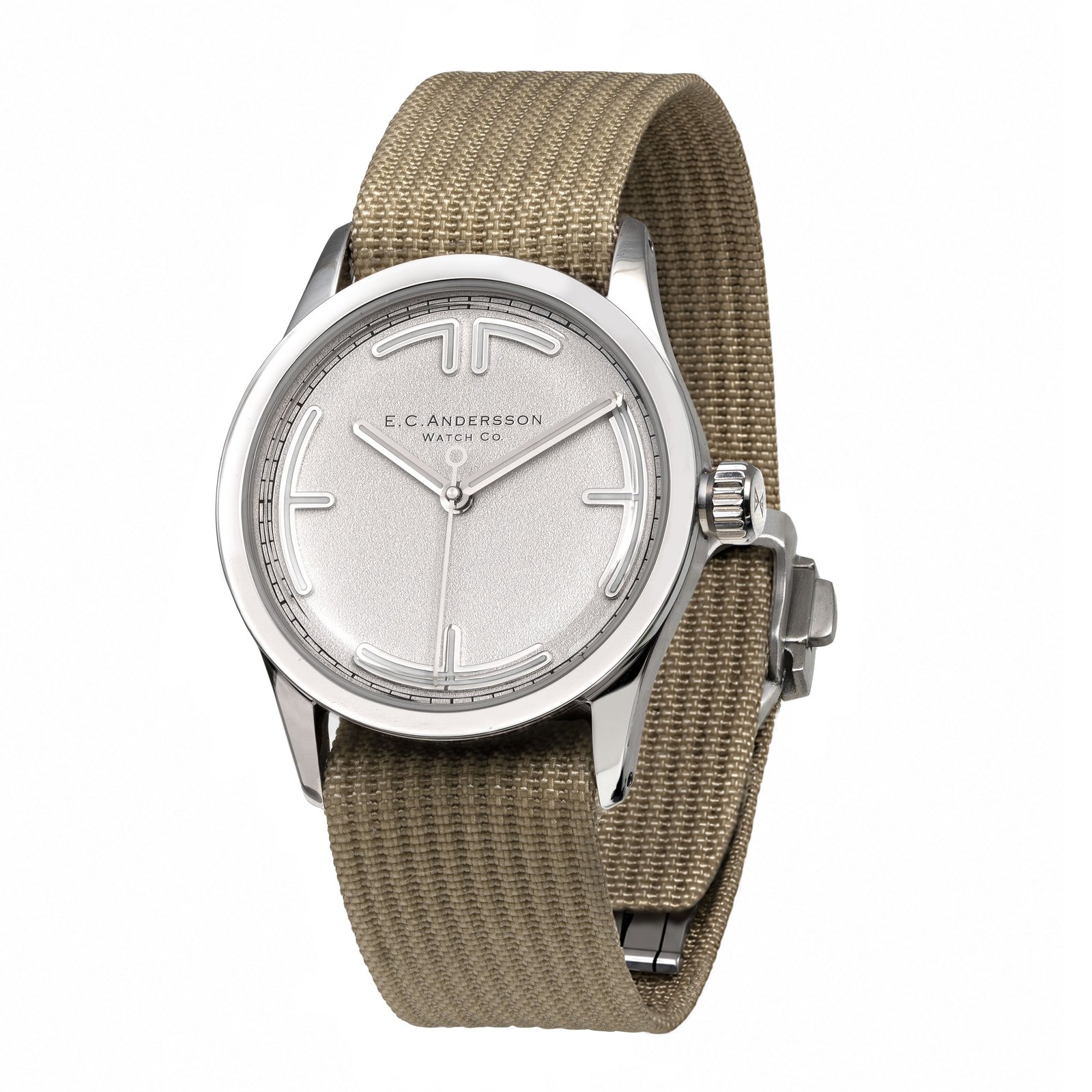 E.C. Andersson Cpt Bright Silver dial