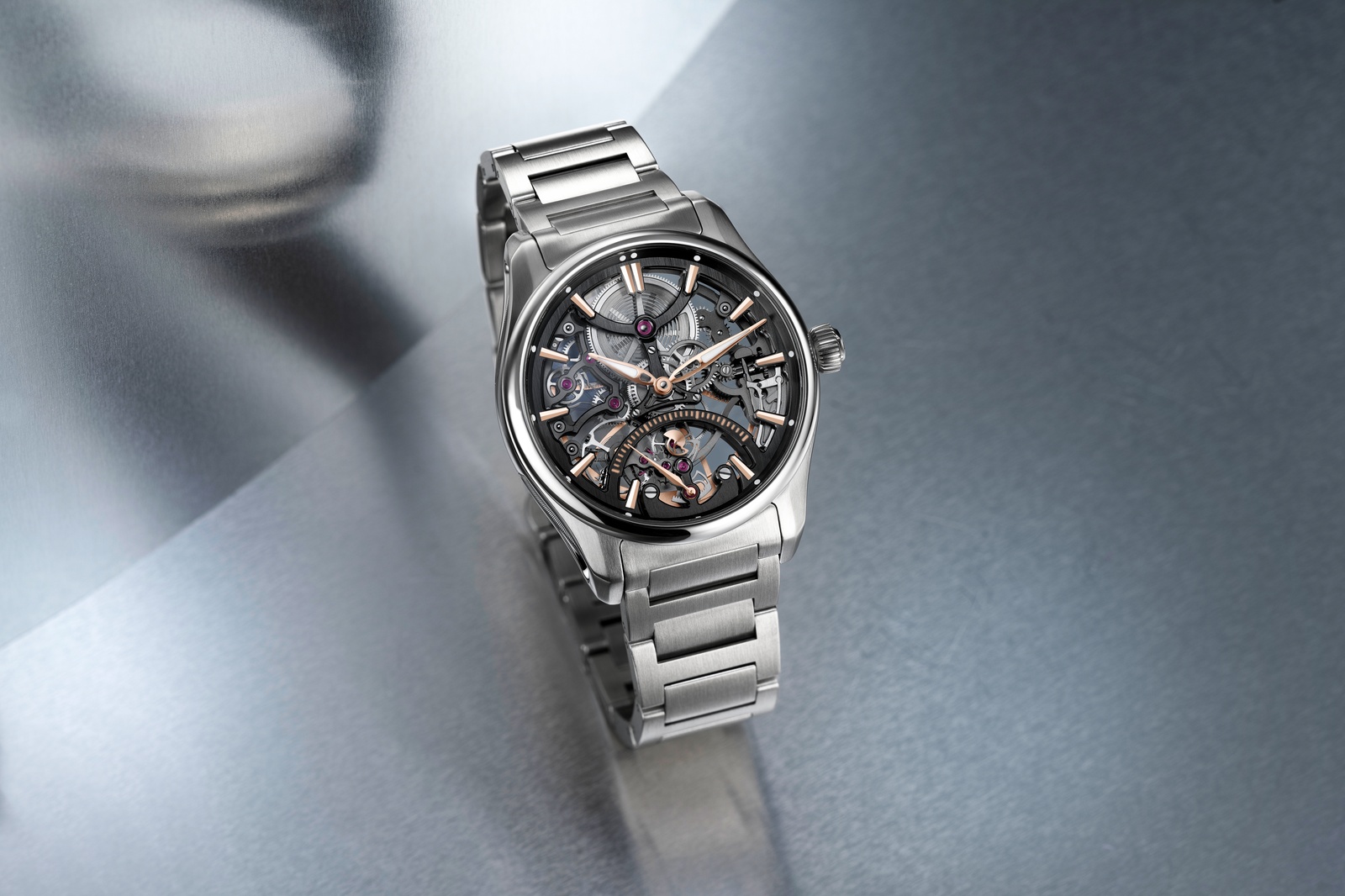 H Moser Pioneer Skeleton Retrograde Seconds
