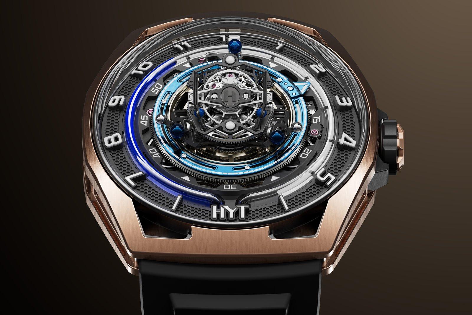 HYT Conical Tourbillon Midnight Blue