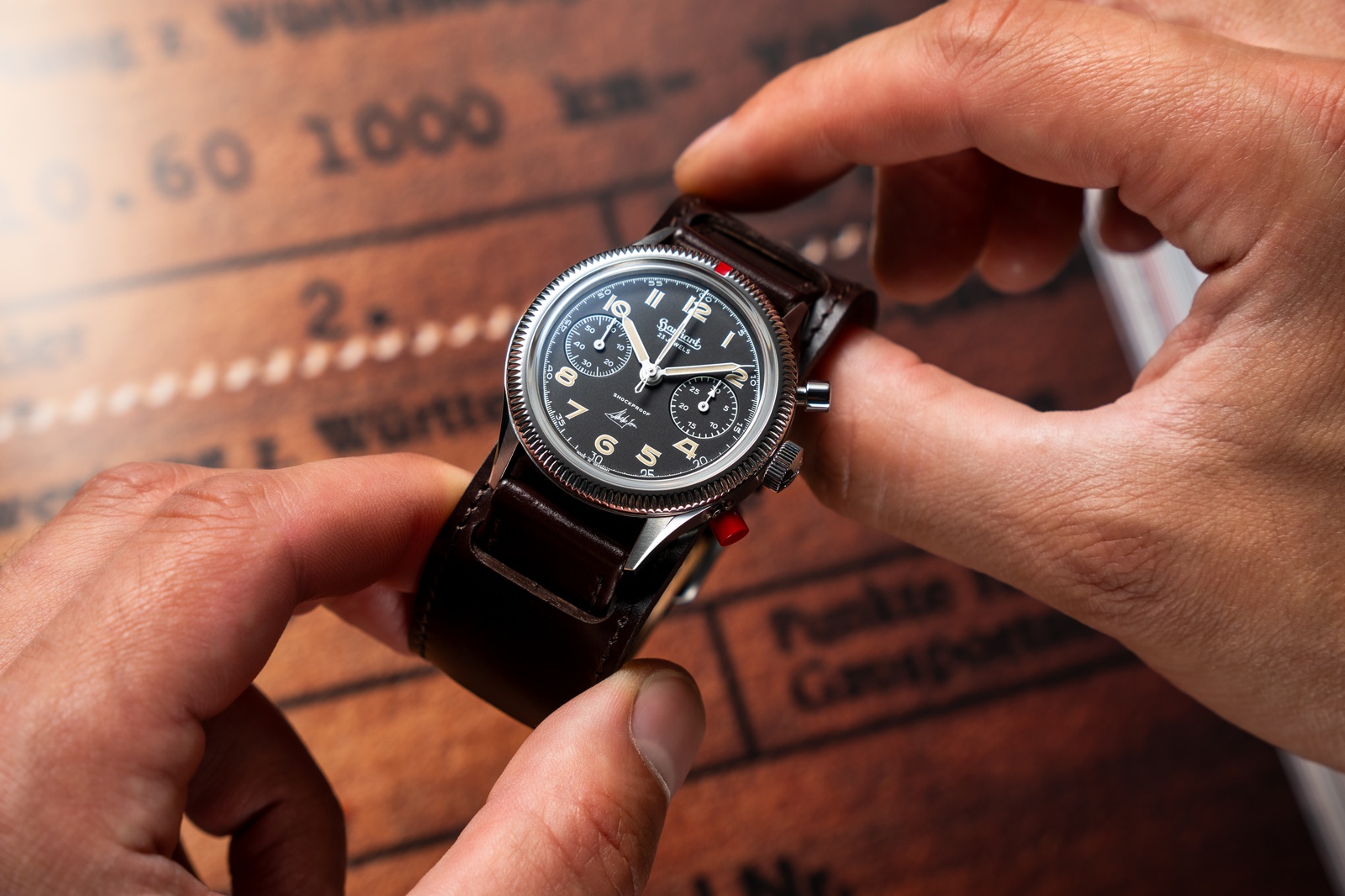 Hanhart 417 ES Steve McQueen Limited Edition No. 1