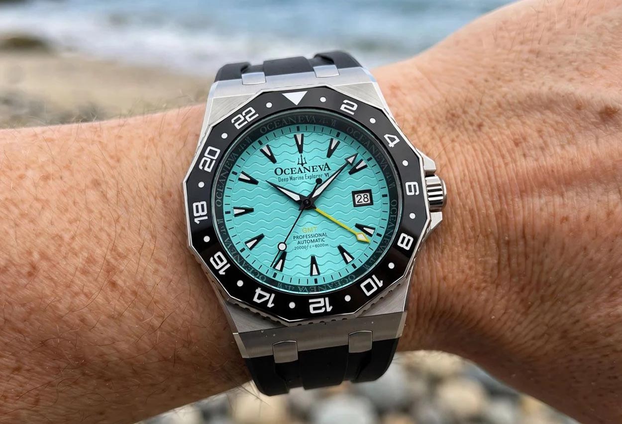 Oceaneva Dodeca-Trench 6000m Grade 5 Titanium