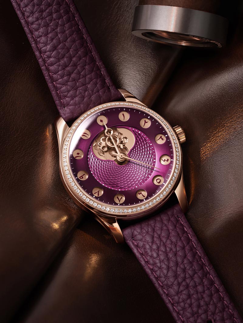 Olto-8 Chrono Gate Burgundy