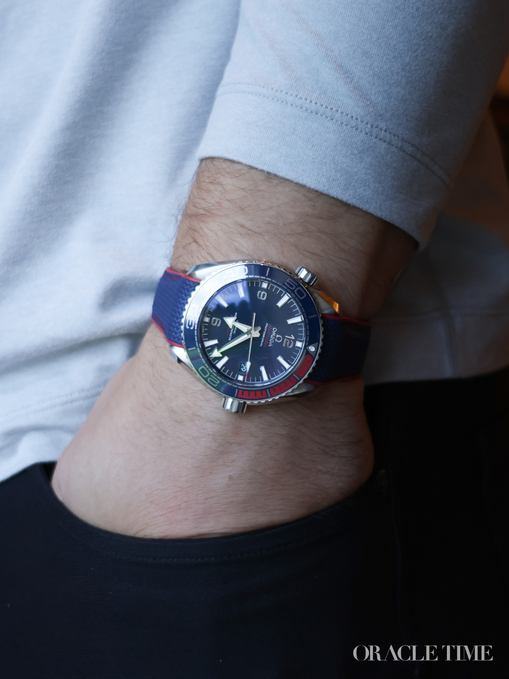 Omega Seamaster Planet Ocean 600m Pyeongchang 2018