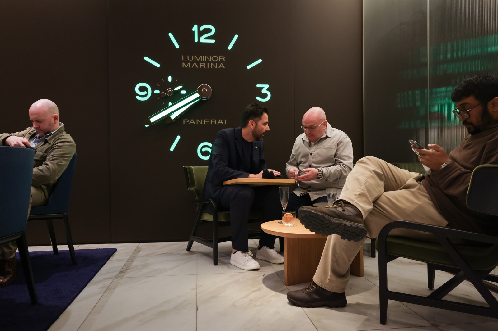 Inside an OT Club Evening With Panerai on New Bond Street