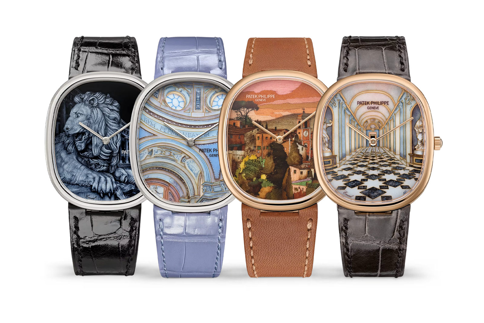 Patek Philippe Rare Handcrafts Golden Ellipse
