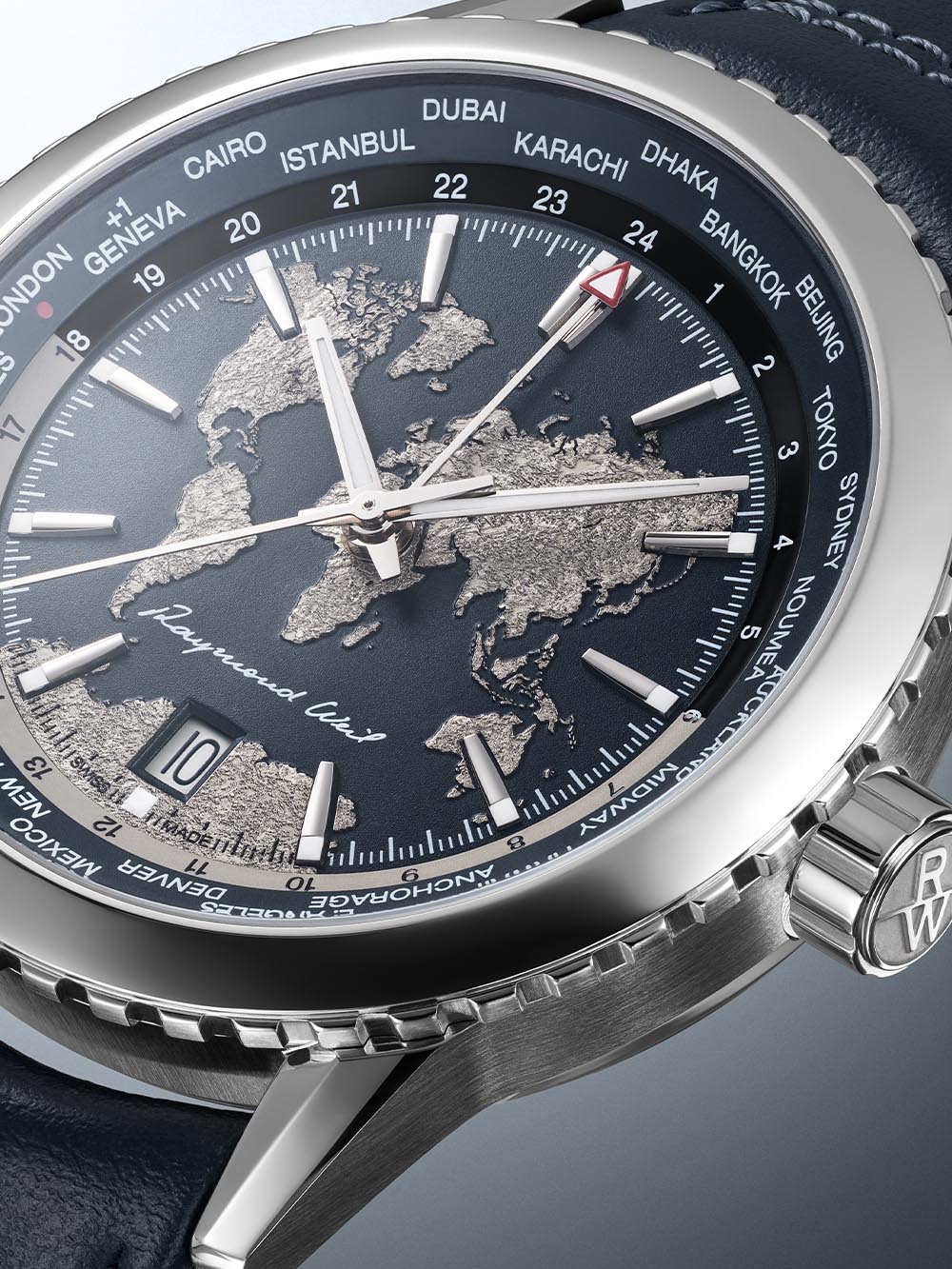 Raymond Weil Freelancer World-Traveller